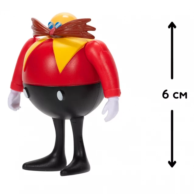 Фігурка з артикуляцією Sonic the Hedgehog Класичний Доктор Еггман 6 см (41435i) - 3