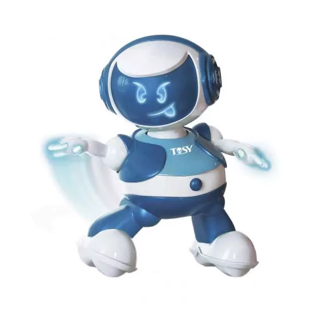 Інтерактивний робот DISCOROBO - ЛУКАС (танцює, озвуч. укр. мов., синій) - 1