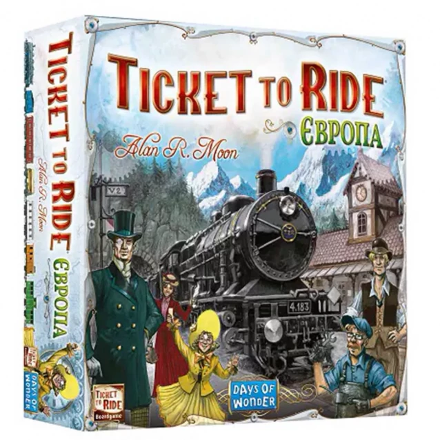Настольная игра Lord of Boards Ticket to Ride Европа (LOB2219UA) - 1