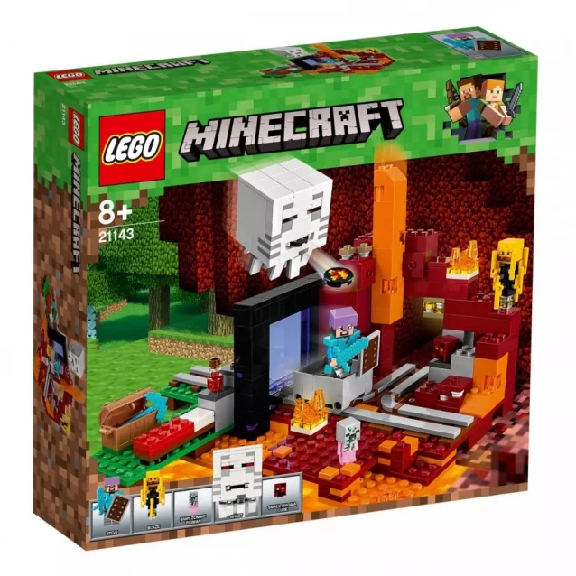 Конструктор Lego Minecraft Портал в Нижний мир (21143) - 2