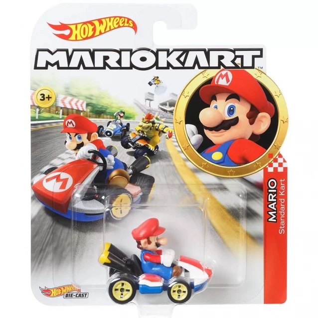 Машинка-герой "Марио" с видеоигры «Mario Kart» - 4