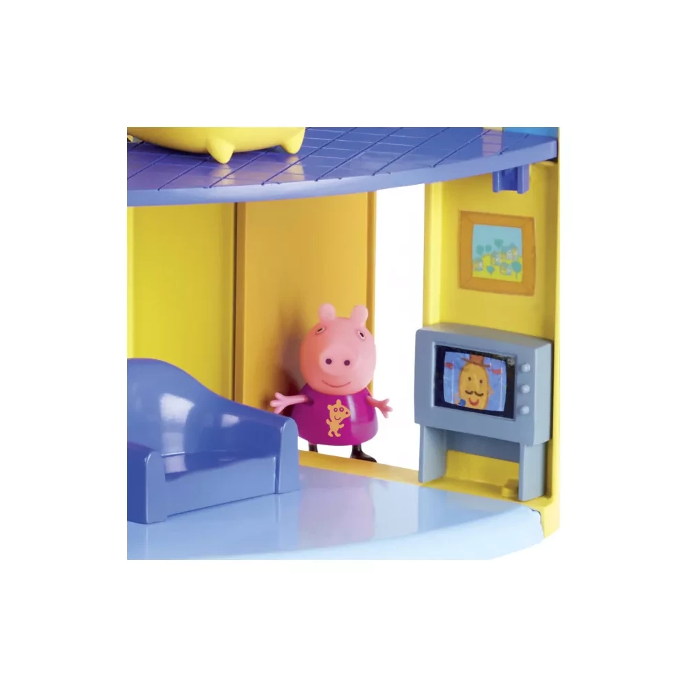 PEPPA Игровой набор Peppa - ДОМ СЕМЬИ ПЕППИ (домик с мебелью, фигурка  Пеппи) купить в интернет магазине с доставкой по Украине | MYplay