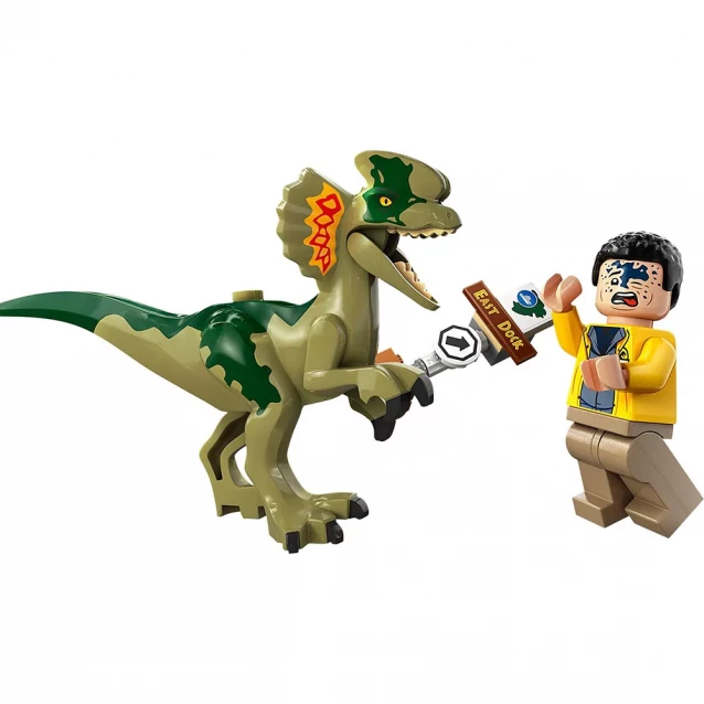 Конструктор LEGO Jurassic Park Засідка дилофозавра (76958) - 6