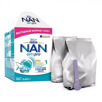 Смесь сухая молочная Nestle NAN Optipro 1, 1050 г (12470389) - 3
