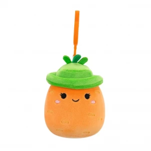 М'яка іграшка на кліпсі Squishmallows Морквинка Кароліна 9 см (SQCP00462) дитяча іграшка