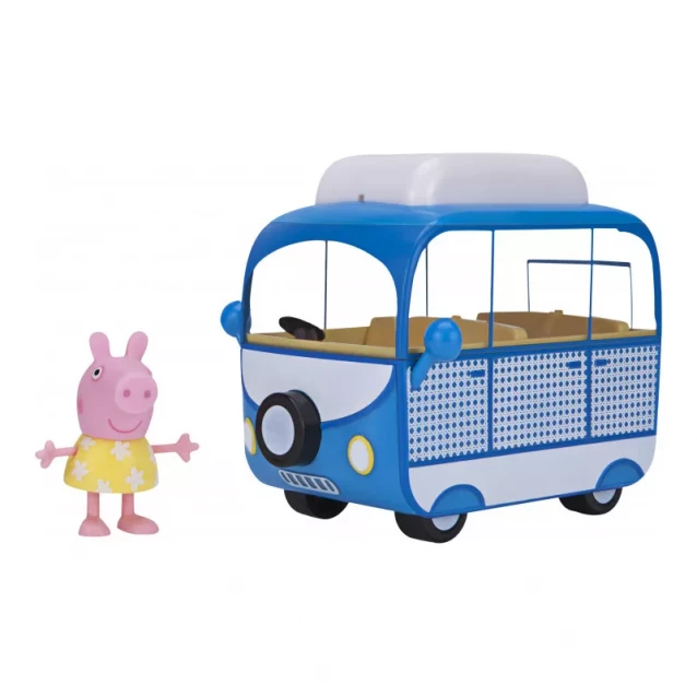 Игровой набор Peppa - ДОМИК НА КОЛЕСАХ (фигурка Пеппы, автобус) - 1