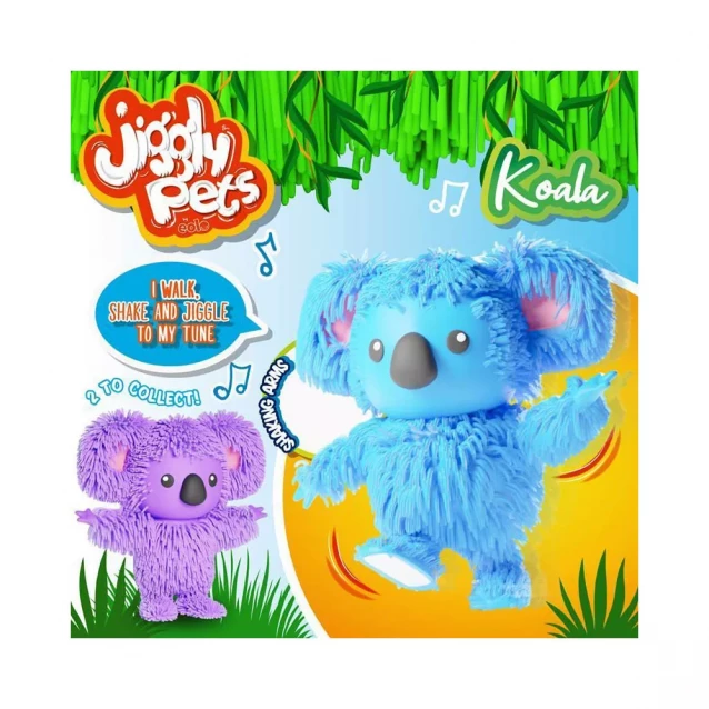 Интерактивная игрушка JIGGLY PUP - ЗАЖИГАТЕЛЬНАЯ КОАЛА (голубая) - 4