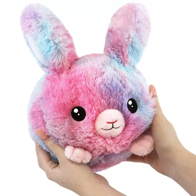 Мягкая игрушка-антистресс Разноцветный кролик - 1