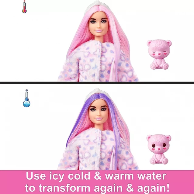 Кукла Barbie Cutie Reveal Мягкие и пушистые Медвежонок (HKR04) - 4