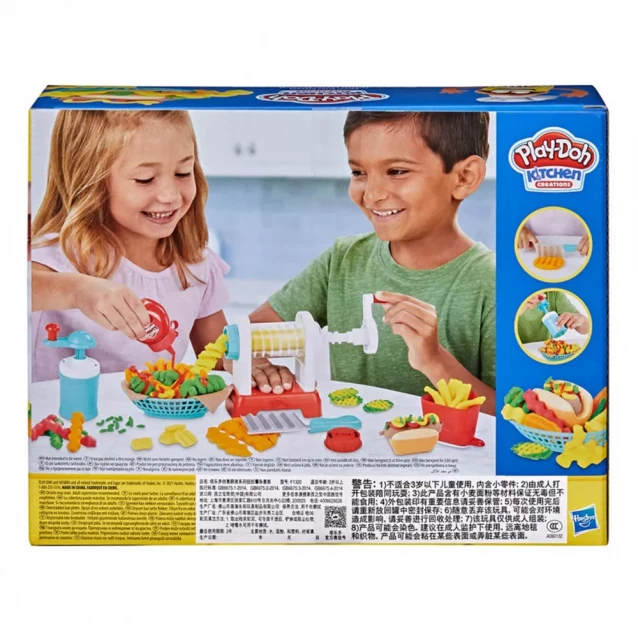 Набор пластилина Play-Doh Картофель фри 227 г (F13205L0) - 3