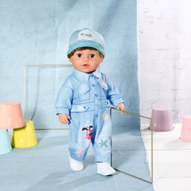 Набор одежды для куклы Baby Born Джинсовый стиль (8325) - 8