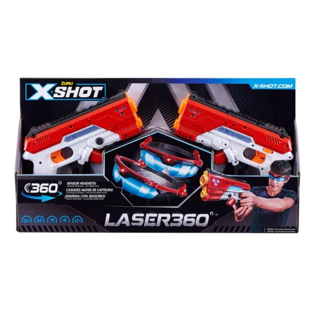 Ігровий набір Zuru X-Shot Лазер 360 інфрачервоні датчики (36280Z) - 1