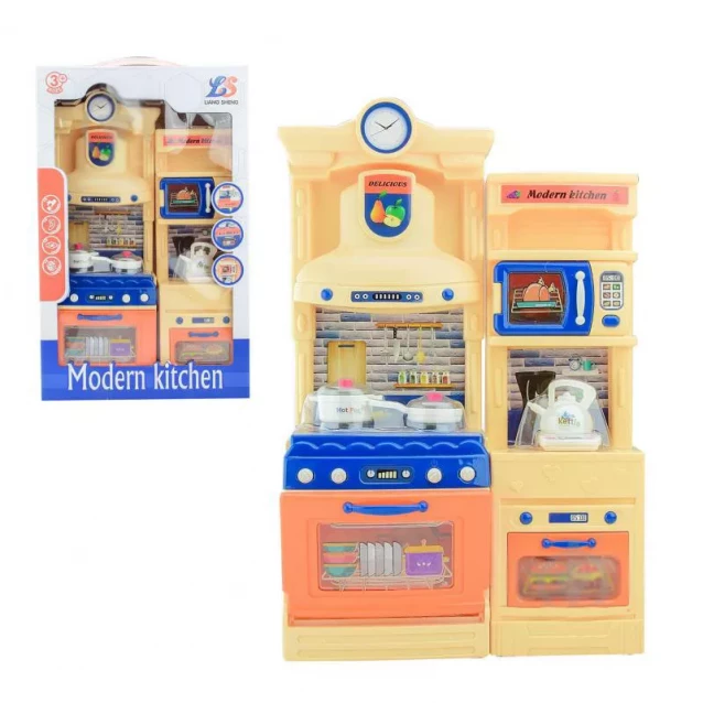Іграшковий набір кухня арт. LS322-21, світло, звук, батар., у коробці 38*23,7*8,5 см - 1