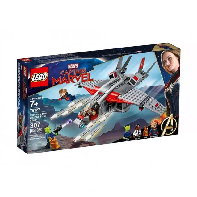 Конструктор LEGO Super Heroes Конструктор Капитан Марвел И Нападение Скруллов (76127) - 2