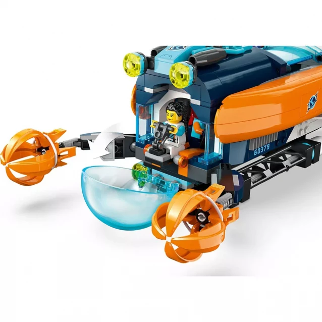 Конструктор LEGO City Підводна дослідницька субмарина (60379) - 6