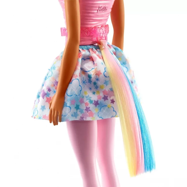 Кукла-единорог Barbie в светло-розовом стиле (HGR21) - 5