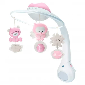  Мобіль музичний INFANTINO з проектором 3 в 1, рожевий (004914I) для малюків