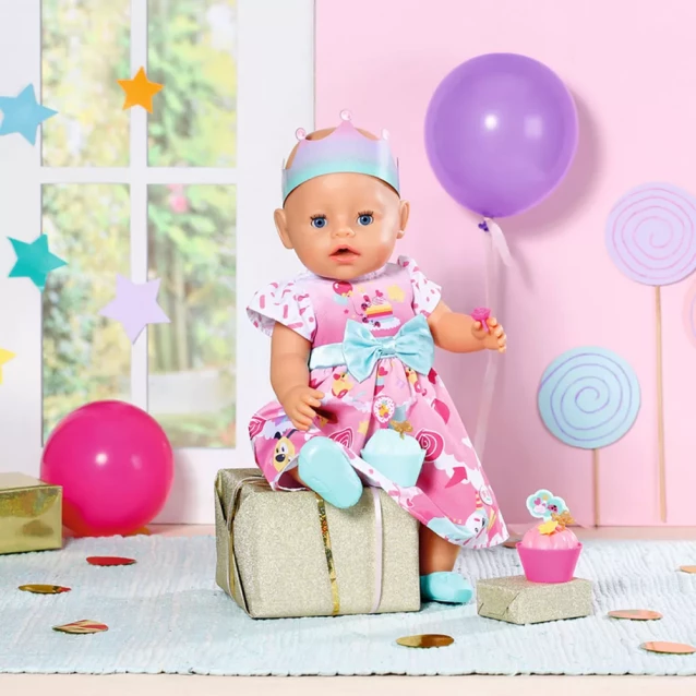 Одежда для куклы Baby Born День рождения Делюкс 43 см (834152) - 7