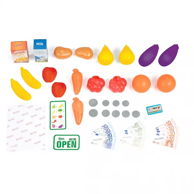 SMOBY Игровой набор "Супермаркет здоровой пищи" с электронной кассой, 43 аксес., 3 - 3