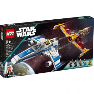 Конструктор Lego Star Wars Винищувач Нової Республіки E-Wing проти Зоряного винищувача Шин Хаті (75364) лего зоряні війни