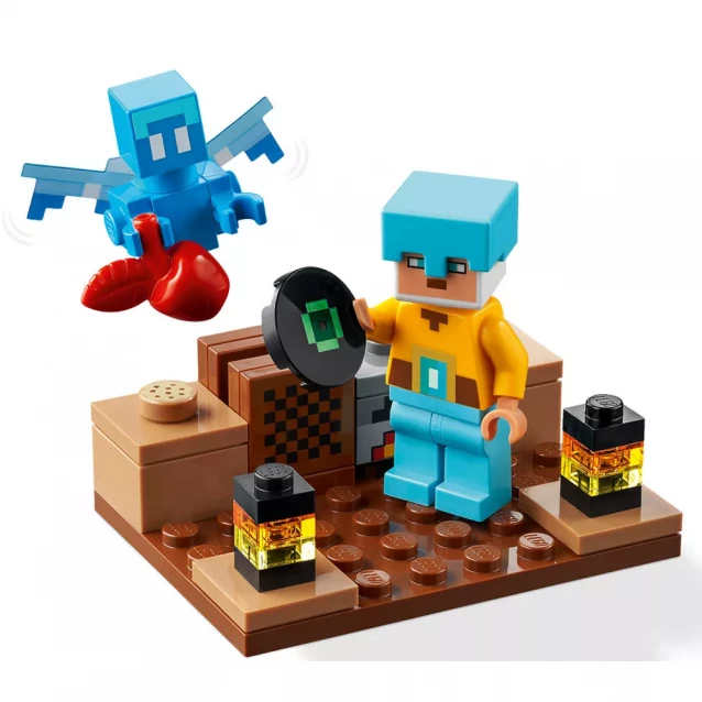 Конструктор LEGO Minecraft Форпост с мечом (21244) - 5
