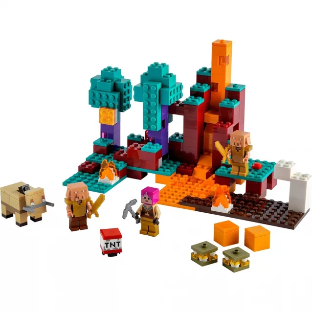 Конструктор LEGO Minecraft Искажённый лес (21168) - 14