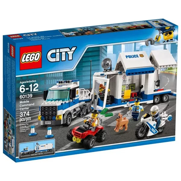 Конструктор LEGO City Мобильный командный центр (60139) - 1