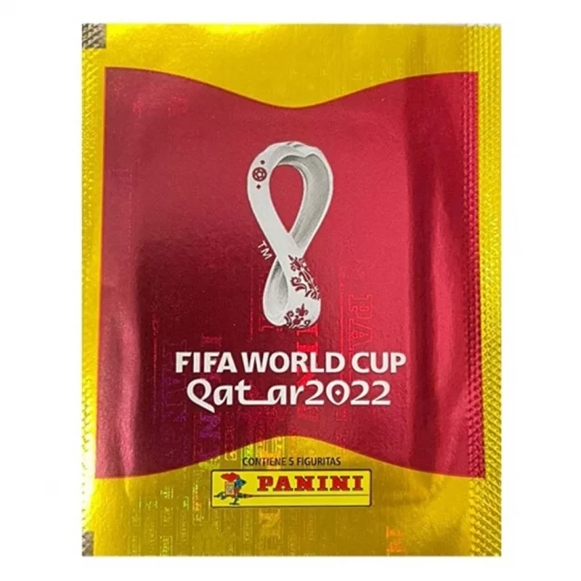 Пакетик з 5 наліпками Panini FIFA World Cup 2022 (8018190030839) - 1