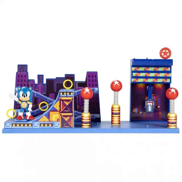 Игровой набор Sonic the Hedgehog Соник в Студиополисе (406924-RF1) - 4
