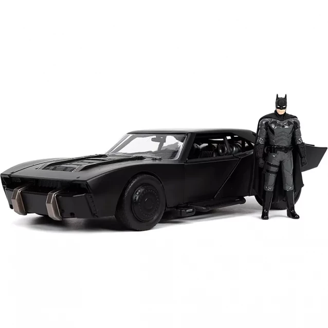 Машина металева Jada "Бетмен (2022)" Бетмобіль з фігуркою Бетмена, масш. 1:24, 8+ - 2