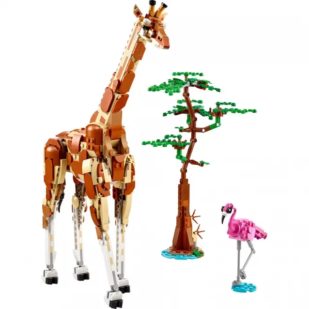 Конструктор LEGO Creator 3в1 Дикі тварини сафарі (31150) - 3