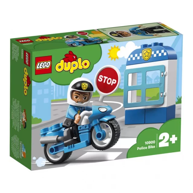 Конструктор LEGO Duplo Полицейский мотоцикл (10900) - 1