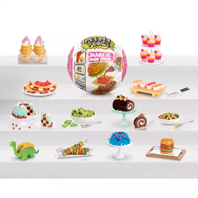 Ігровий набір-сюрприз Miniverse Mini Food Створи вечерю в асортименті (505419) - 7