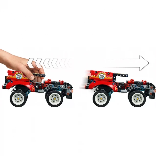 Конструктор LEGO Technic Каскадерский грузовик и мотоцикл (42106) - 12