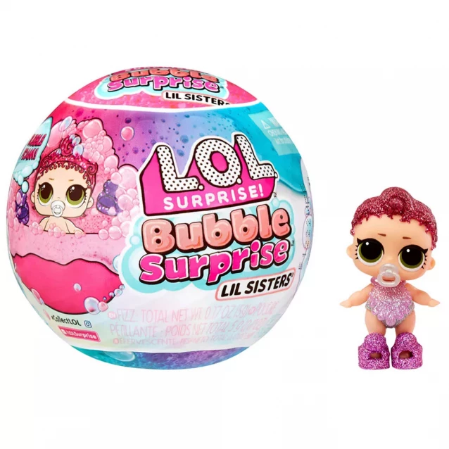Лялька L.O.L. Surprise! Bubble Surprise Сестрчики в асортименті (119791) - 1