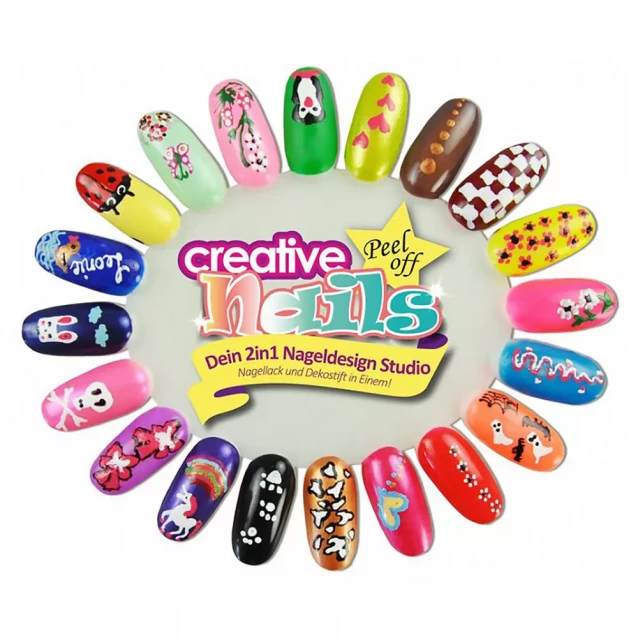 Лак для нігтів дитячий MALINOS Creative Nails (MA-303014+303023) - 3