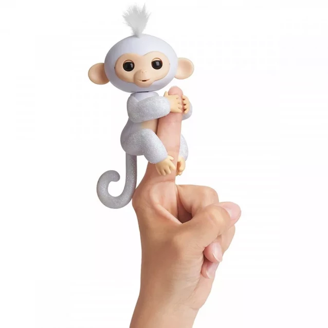 Fingerlings Гламурна ручна мавпочка біла - 1
