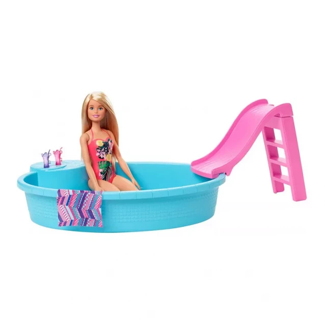 Кукла Barbie Развлечения у бассейна (GHL91) - 1