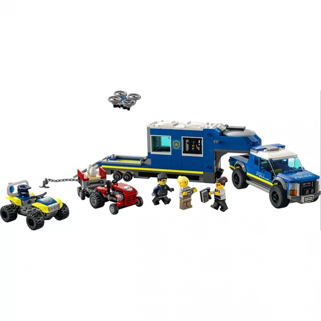 Конструктор LEGO City Полицейский грузовик с мобильным центром управления (60315) - 3
