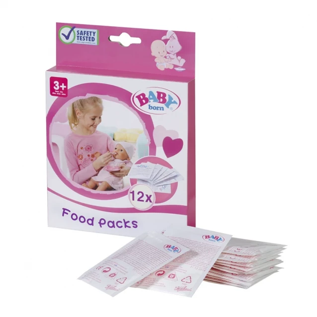 Каша для куклы Baby Born 12 пакетиков (779170) - 2