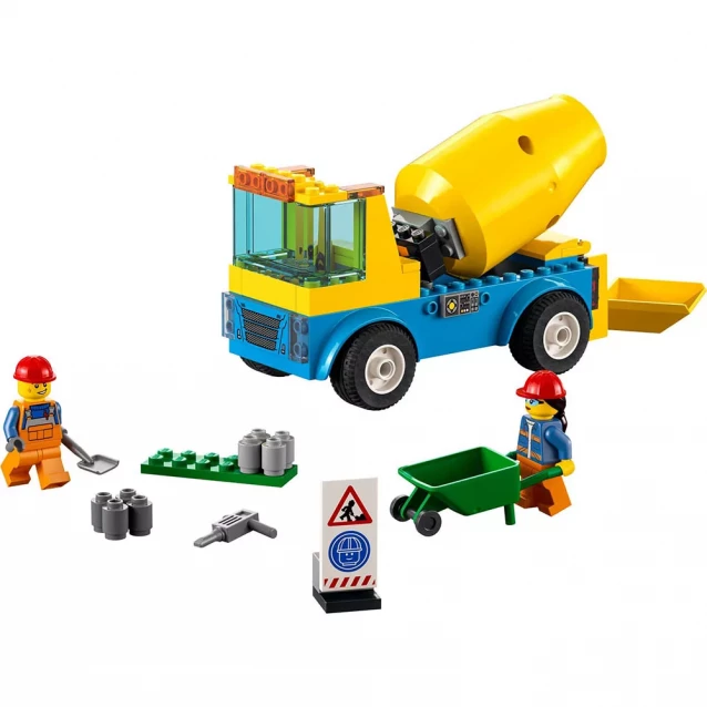 Конструктор LEGO City Грузовик-бетоносмеситель (60325) - 3