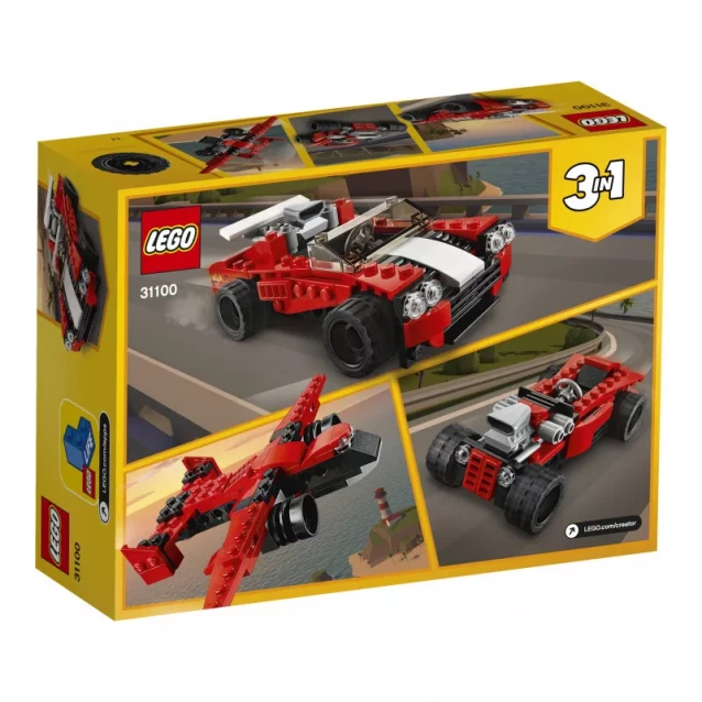 Конструктор Lego Creator Спортивний автомобіль (31100) - 10