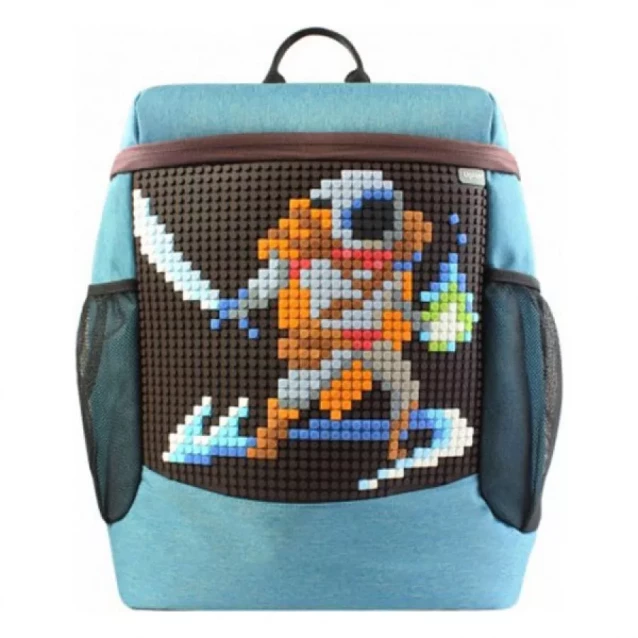 Набор рюкзак Upixel Gladiator Backpack - Голубой + пенал - 1