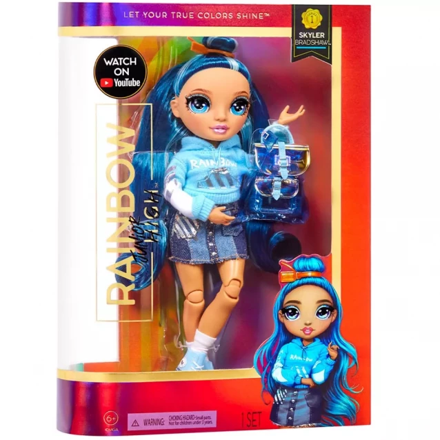 Кукла RAINBOW HIGH серии Junior - СКАЙЛЕР БРЭДШОУ (580010) - 2