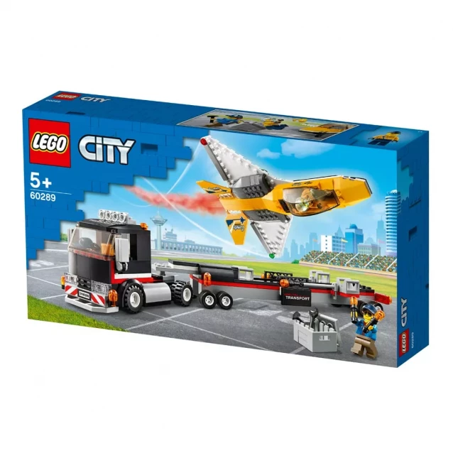 Конструктор LEGO City Транспортер каскадёрского самолета (60289) - 1