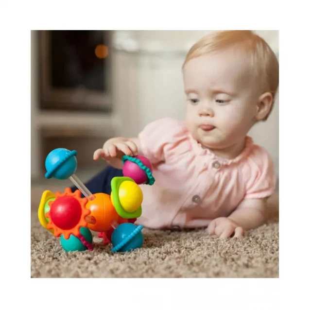 Іграшка-прорізувач Сенсорні кулі Fat Brain Toys Wimzle - 7