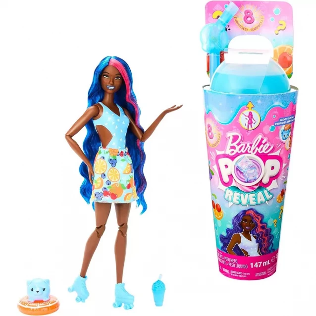 Кукла Barbie Pop Reveal Сочные фрукты Витаминный пунш (HNW42) - 1
