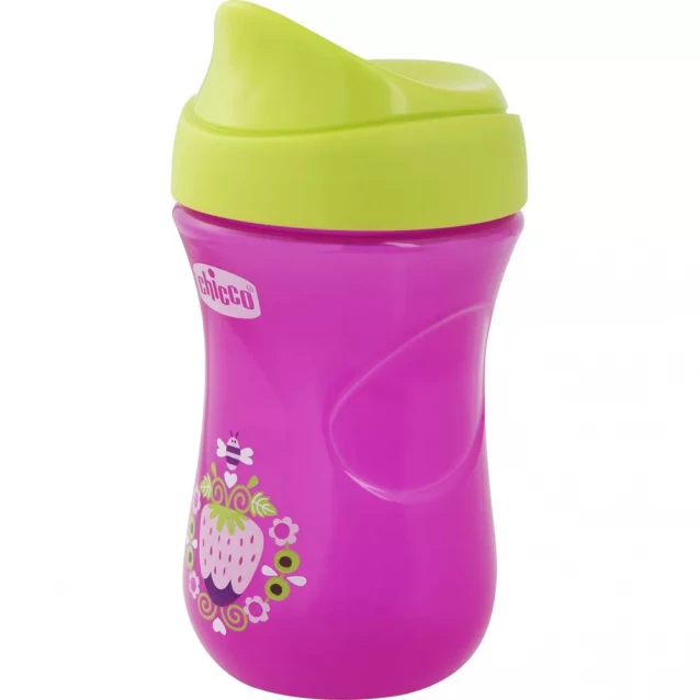 Чашка пластикова для пиття "Easy Cup" 266мл. від 12 місяців (рожева) - 2