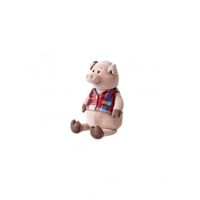 Мягкая игрушка SAME TOY Свинка в жилетке 35 см (THT723) - 1