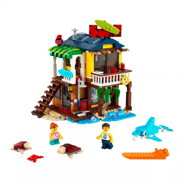 Конструктор LEGO Creator Пляжний будиночок серферів (31118) - 3
